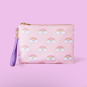 NWT Stoney Clover Lane x Target Rainbow flat pouch